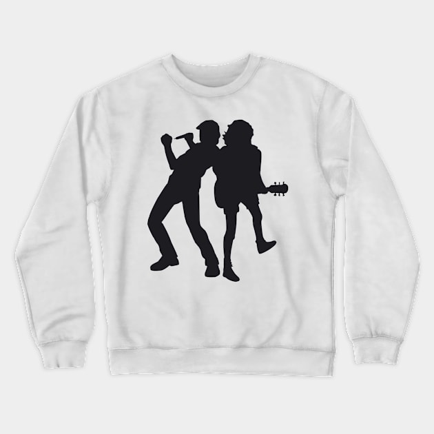 Rock roll Crewneck Sweatshirt by magamarcas